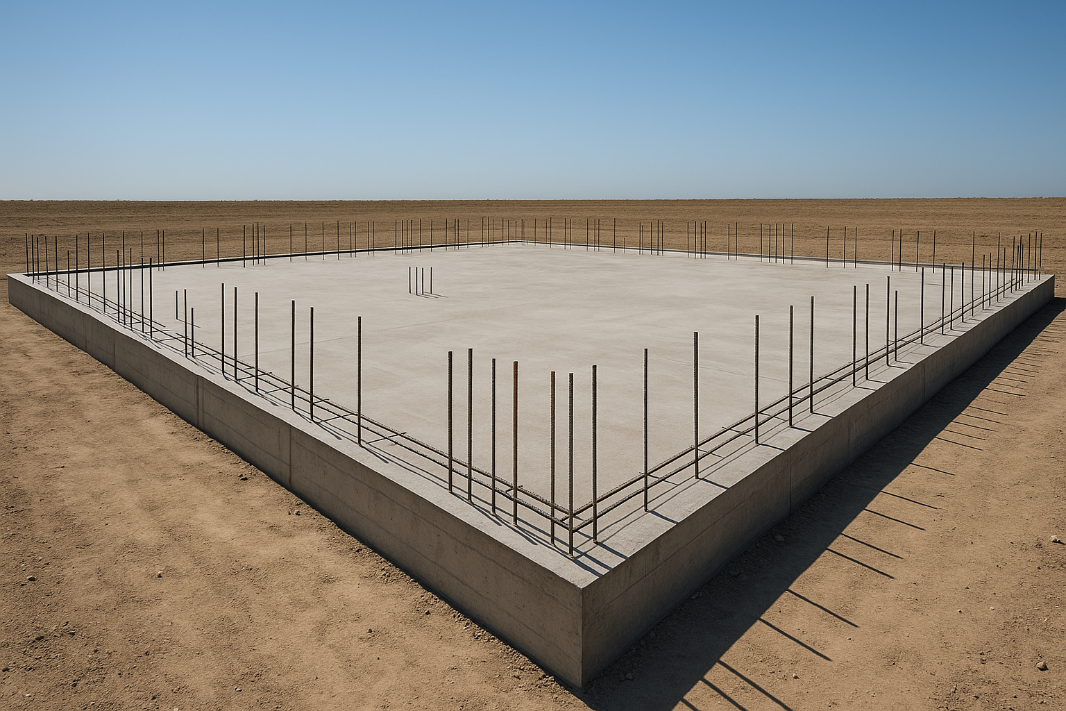 Отделка бетонной поверхности