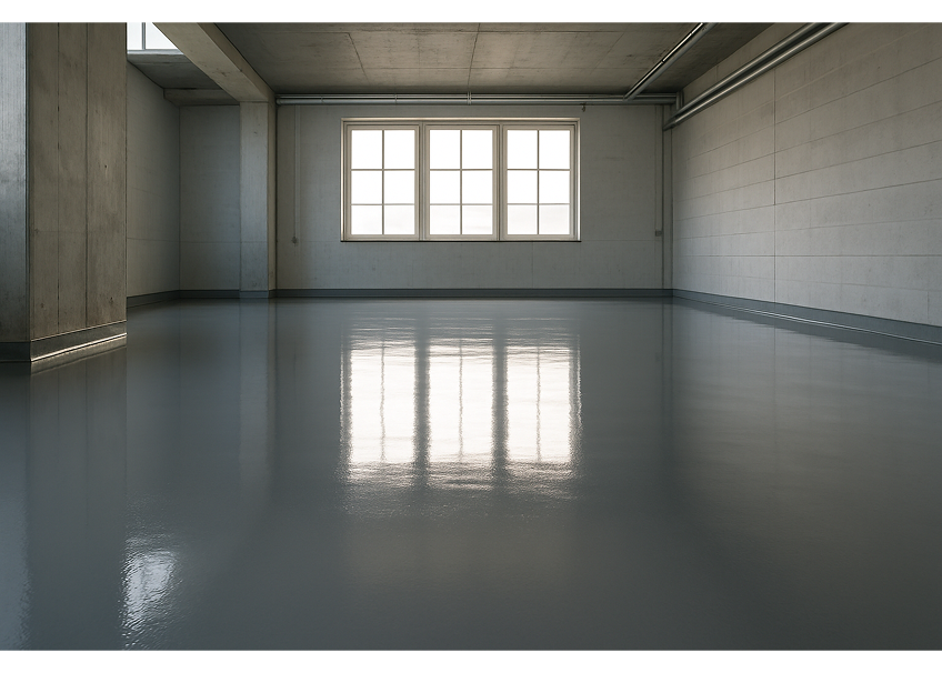 Отделка бетонной поверхности